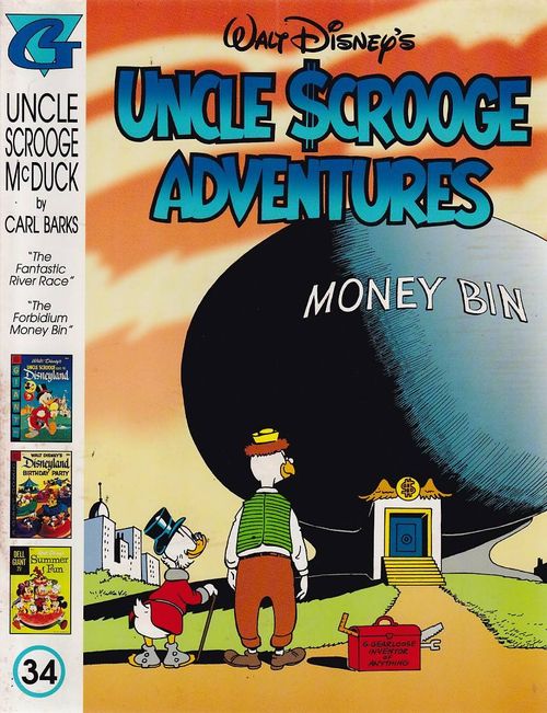 Walt Disney's Uncle Scrooge Adventures in Color by Carl Barks # 34 (TPB)
