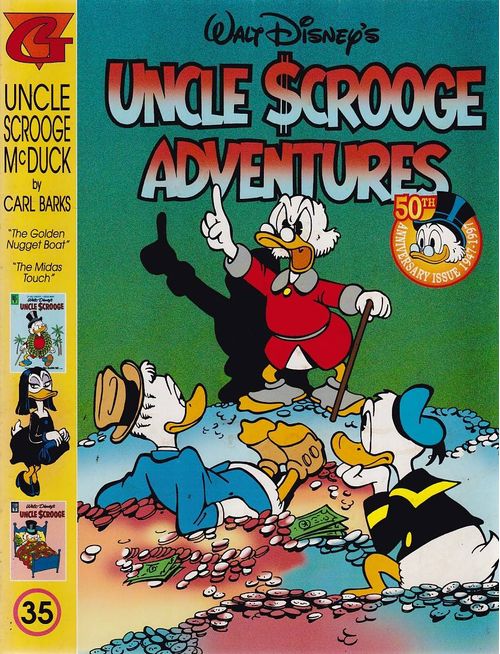 Walt Disney's Uncle Scrooge Adventures in Color by Carl Barks # 35 (TPB)