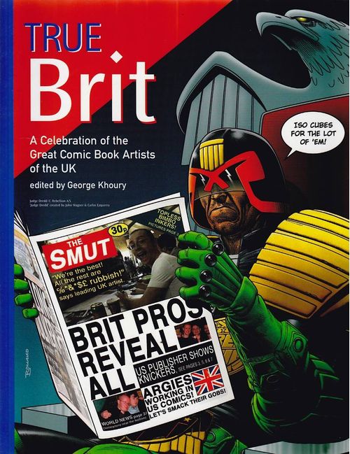 True Brit - A Celebration of the Great Comic Book Artists of the UK (TPB)
