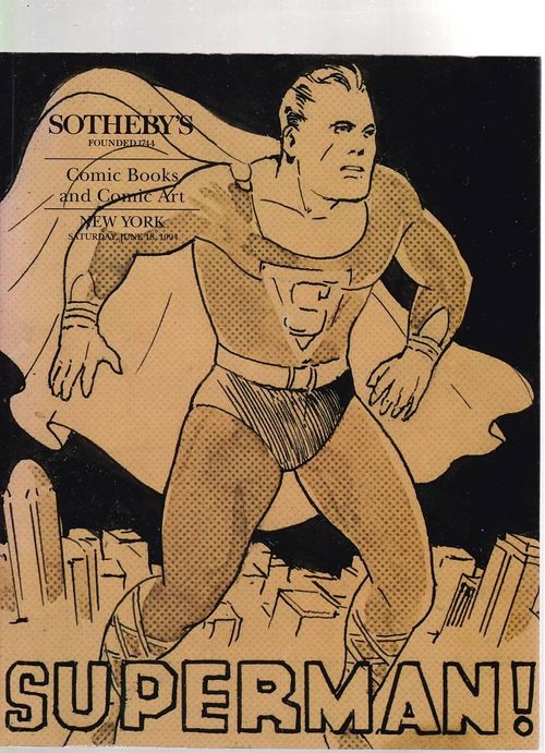 Sotheby's Auction - Comic Books and Comic Art - Sale 6588 (TPB)