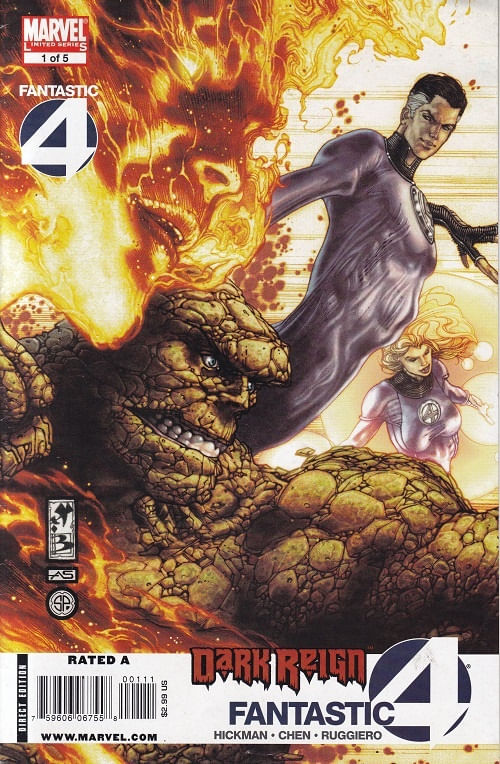 Dark Reign Fantastic Four # 1