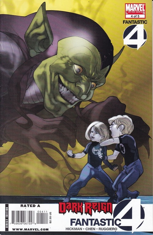 Dark Reign Fantastic Four # 4
