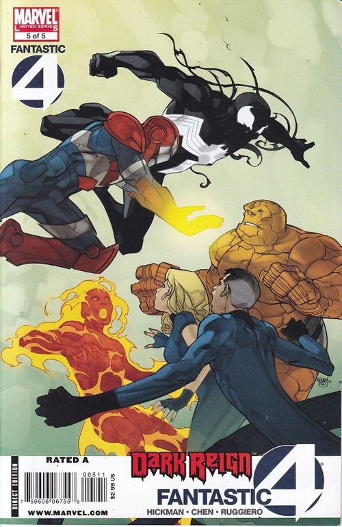 Dark Reign Fantastic Four # 5