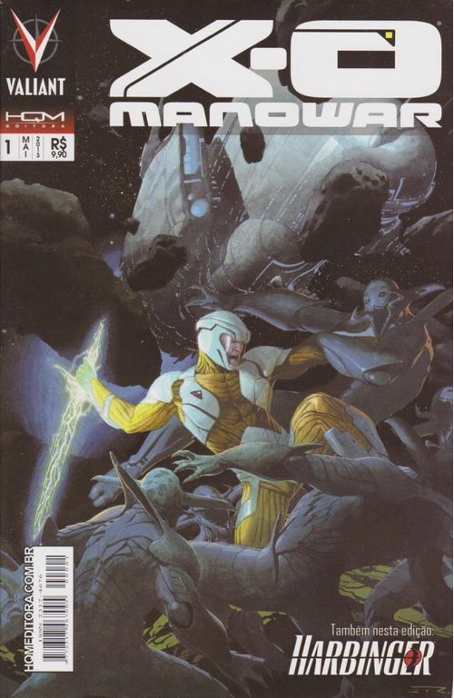 X-O Manowar # 01 (Capa Variante A)
