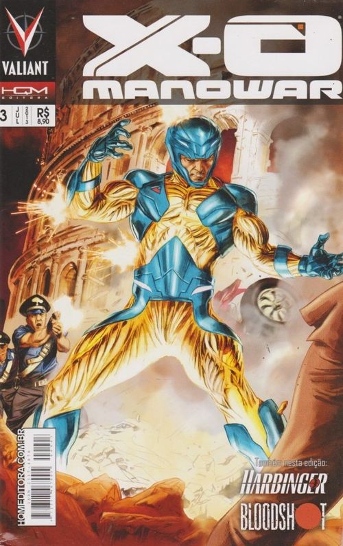 X-O Manowar # 03 (Capa Variante)