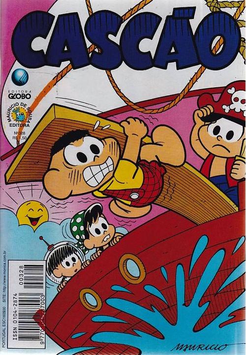 Cascão # 328 - COM O BRINDE ORIGINAL