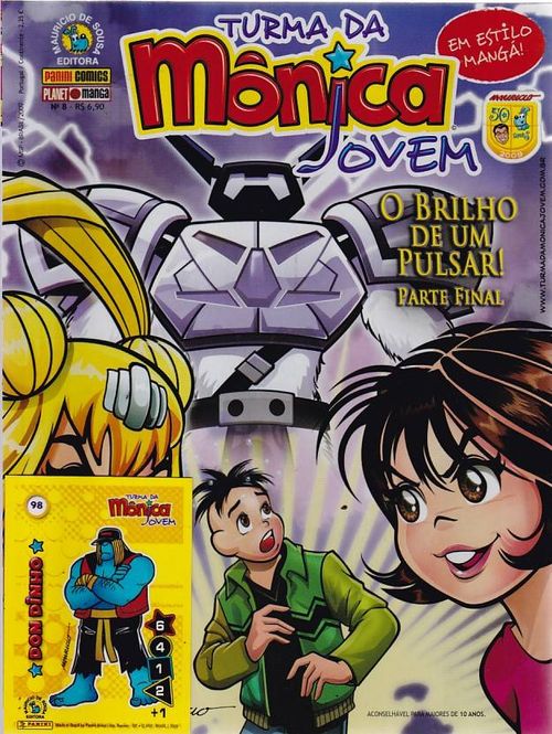 Turma da Mônica Jovem - 1ª Série # 008 - COM O BRINDE ORIGINAL