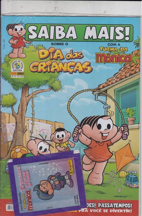 Saiba Mais! Com a Turma da Mônica # 009 - COM O BRINDE ORIGINAL