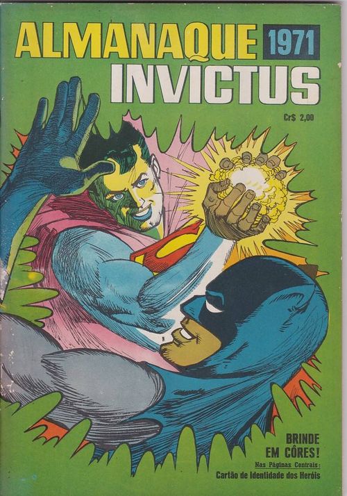 Almanaque Invictus 1971 - COM O BRINDE ORIGINAL