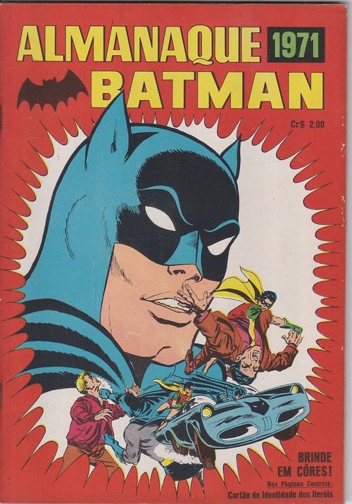Almanaque Batman # 1971 - COM O BRINDE ORIGINAL