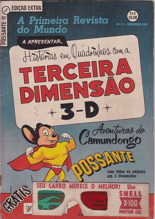 Possante - 1ª Série # 011 - COM O BRINDE ORIGINAL