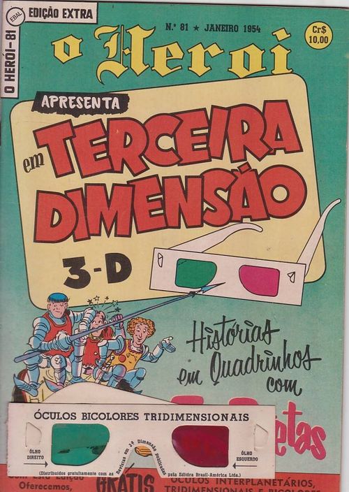 O Herói - 1ª Série # 081 - COM O BRINDE ORIGINAL