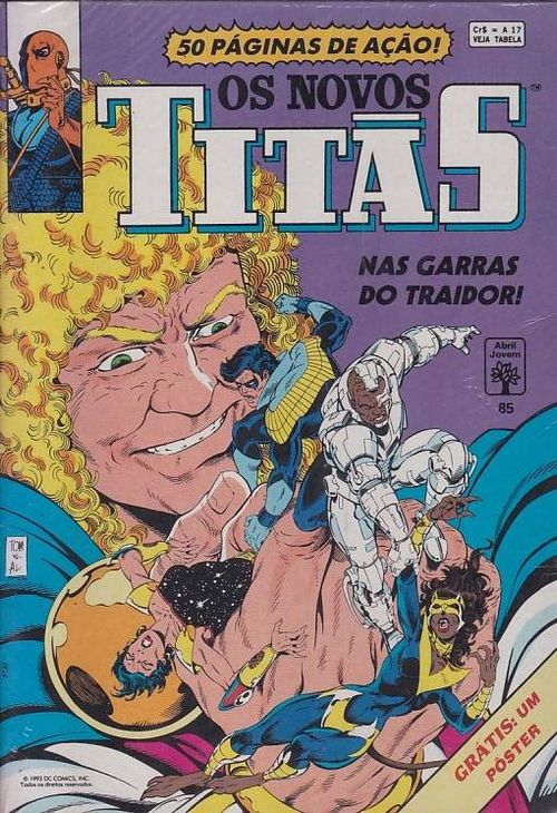 Novos Titãs # 085 - COM O BRINDE ORIGINAL