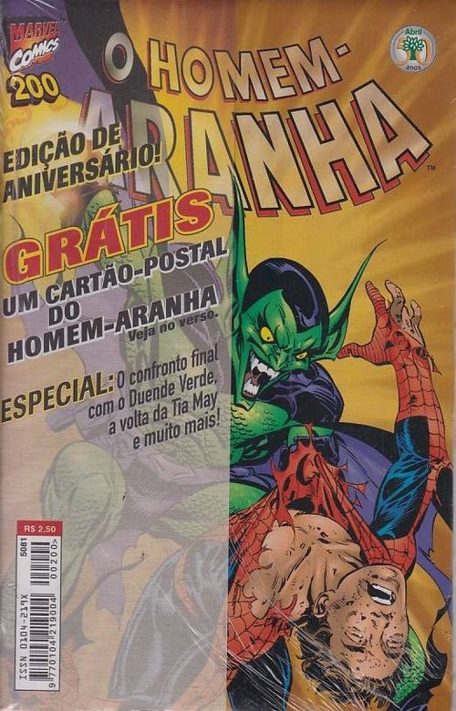 Homem Aranha # 200 - COM O BRINDE ORIGINAL