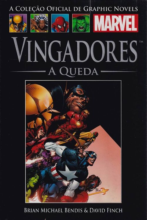 Coleção Graphic Novels Marvel # 34 - AUTOGRAFADO por David Finch