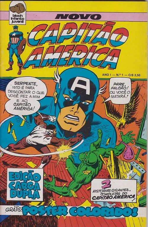 Capitão América # 01 - COM O BRINDE ORIGINAL