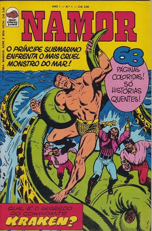Namor # 01 - COM O BRINDE ORIGINAL