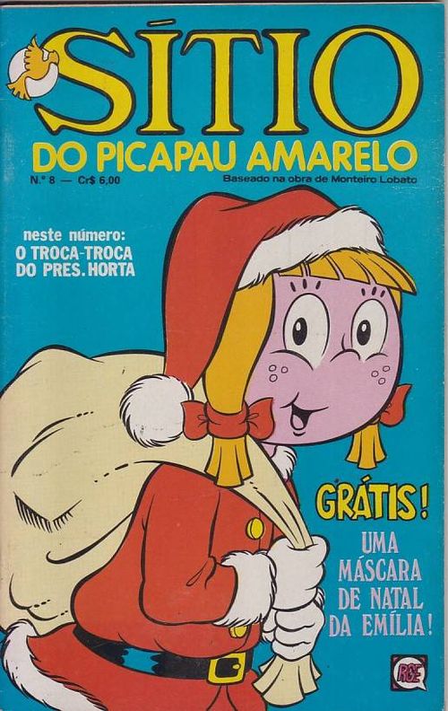 Sítio do Picapau Amarelo - 1ª Série # 08 - COM O BRINDE ORIGINAL