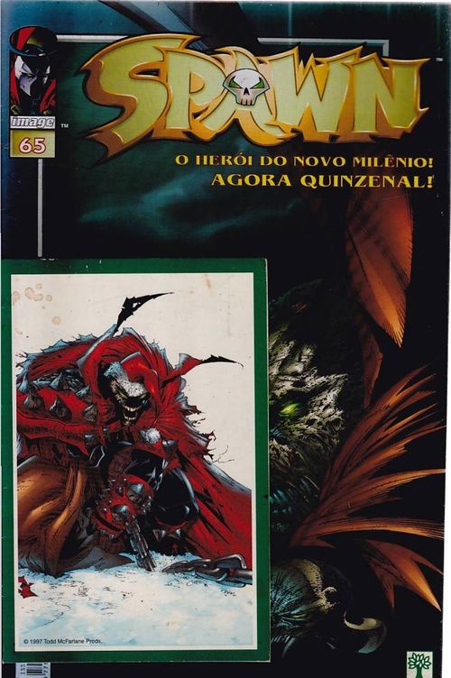 Spawn # 065 - COM O BRINDE ORIGINAL