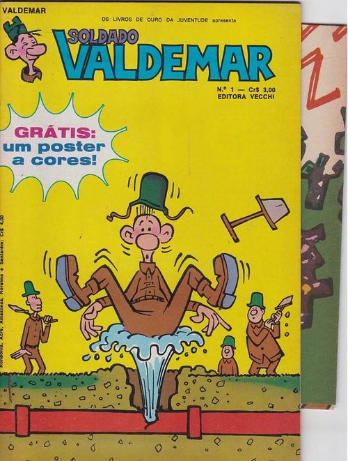 Soldado Valdemar # 1 - COM O BRINDE ORIGINAL
