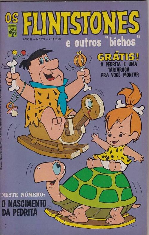 Flintstones - 1ª Série # 23 - COM O BRINDE ORIGINAL