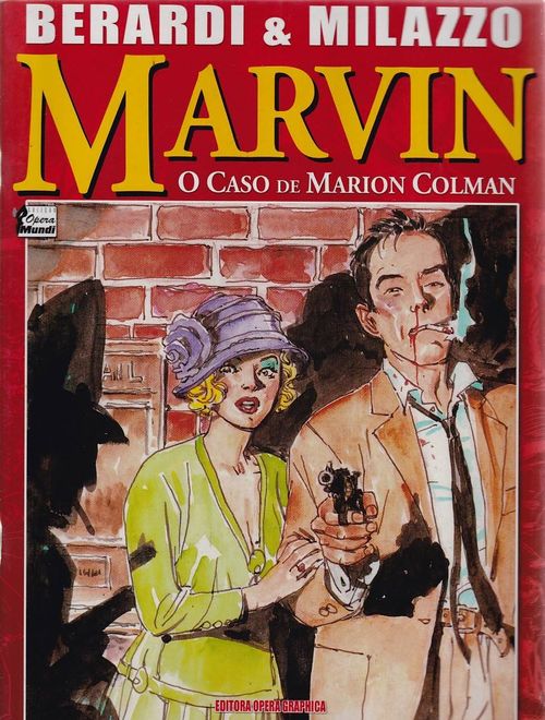 Marvin - O Caso de Marion Colman - AUTROGRAFADO por Ivo Milazzo