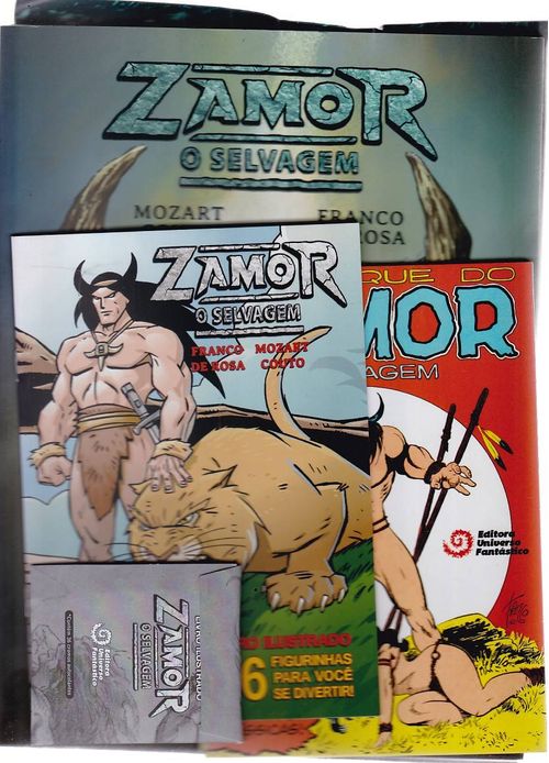 Zamor - O Selvagem - COM O BRINDE ORIGINAL
