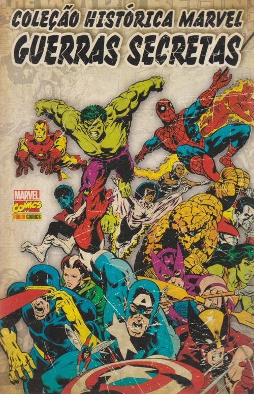 Coleção Histórica Marvel - Guerras Secretas - Volumes 1 ao 4 (BOX ORIGINAL)