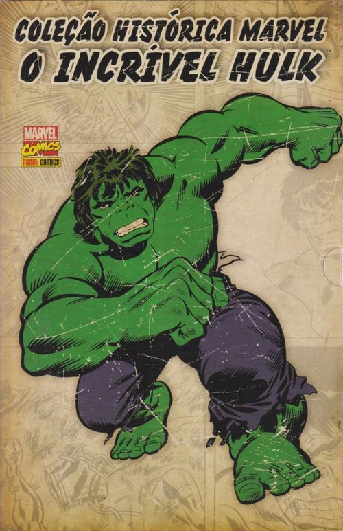 Coleção Histórica Marvel - O Incrível Hulk - Volumes 01 ao 04 (BOX ORIGINAL)