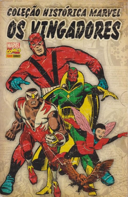 Coleção Histórica Marvel - Os Vingadores - Volumes 5 ao 8 (BOX ORIGINAL)