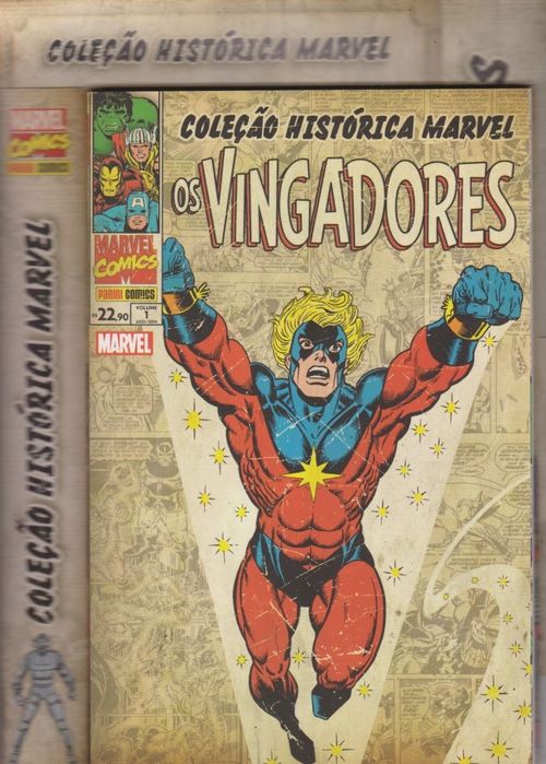 Coleção Histórica Marvel - Os Vingadores # 1 - COM O BRINDE ORIGINAL