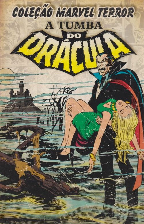 Coleção Marvel Terror - A Tumba do Drácula - Volumes 1 ao 4 (BOX ORIGINAL)