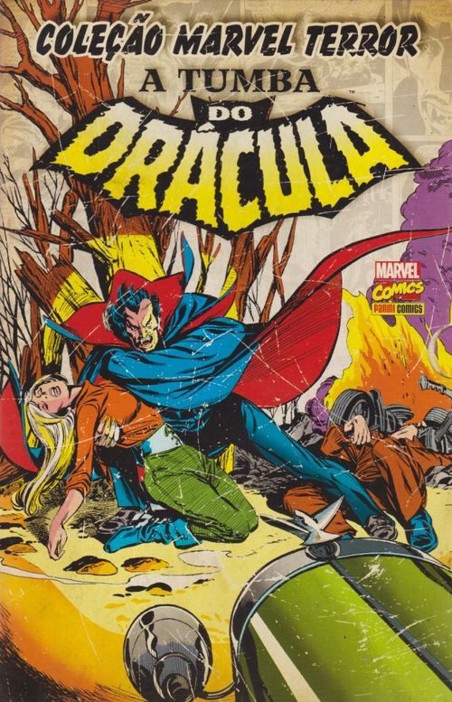 Coleção Marvel Terror - A Tumba do Drácula - Volumes 5 ao 8 (BOX ORIGINAL)