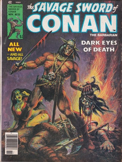 Savage Sword of Conan # 35