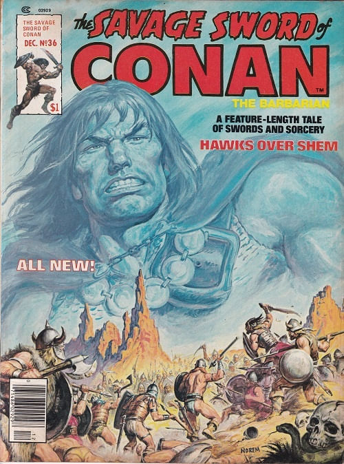 Savage Sword of Conan # 36