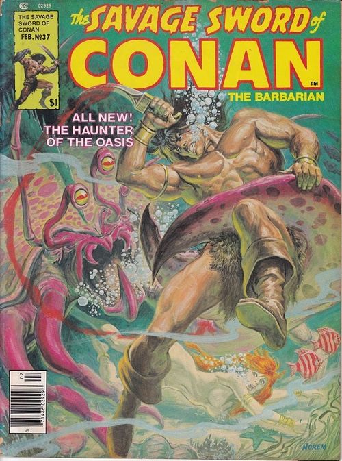 Savage Sword of Conan # 37