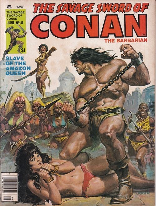 Savage Sword of Conan # 41