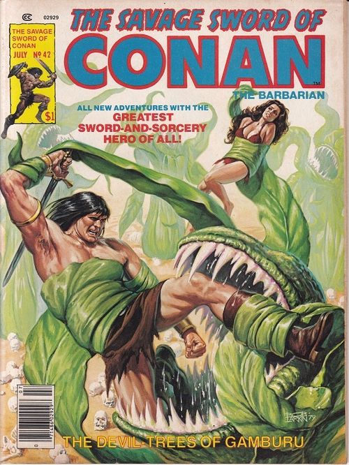 Savage Sword of Conan # 42