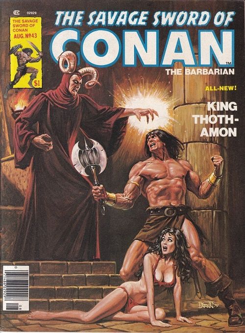 Savage Sword of Conan # 43