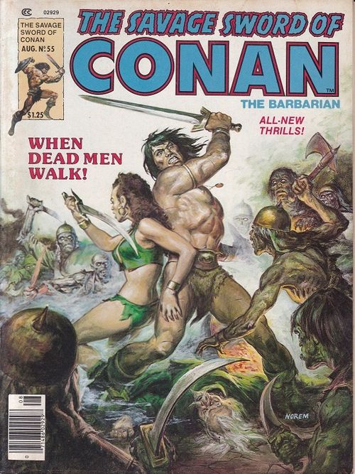 Savage Sword of Conan # 55