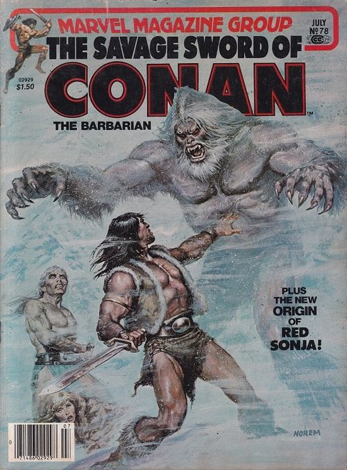 Savage Sword of Conan # 78