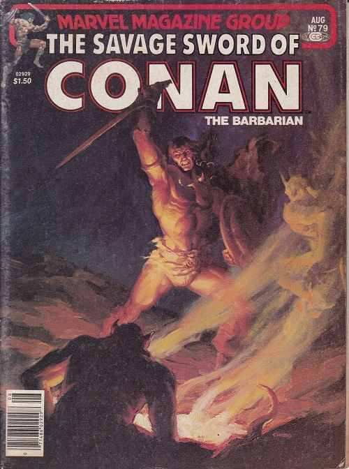 Savage Sword of Conan # 79