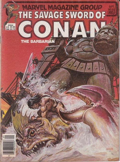 Savage Sword of Conan # 80