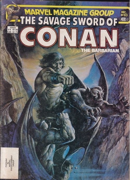Savage Sword of Conan # 83