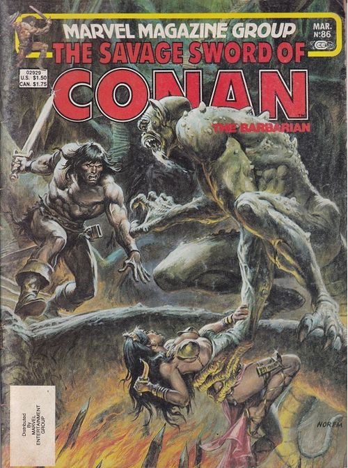 Savage Sword of Conan # 86