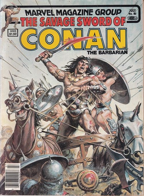 Savage Sword of Conan # 90