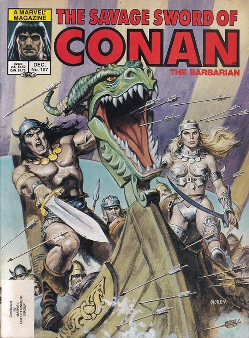 Savage Sword of Conan # 107