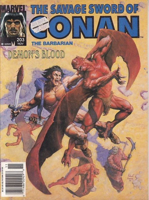 Savage Sword of Conan # 203