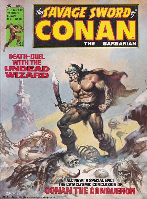 Savage Sword of Conan # 10