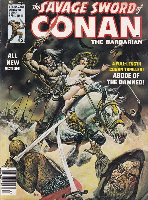 Savage Sword of Conan # 11
